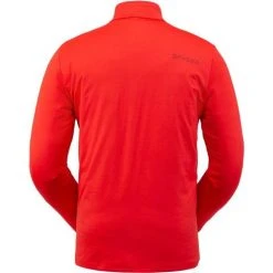Spyder Men's Prospect Zip T-Neck -Burton shop 191266620 prospect zip t volcback