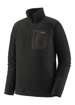 Patagonia Men's R1 Air Zip-Neck -Burton shop 2122 patagonia mensr1airzipneck black