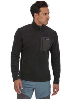 Patagonia Men's R1 Air Zip-Neck -Burton shop 2122 patagonia mensr1airzipneck black2