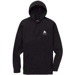Burton Men's Mountain Pullover Hoodie -Burton shop fw21 m mntn po tru blk
