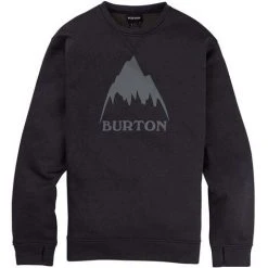 Burton Men's Oak Crew 15 Burton Men's Oak Crew -Burton shop fw21 m oak crw tru blk htr