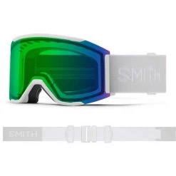 Smith Squad MAG Goggle -Burton shop fw21 smith squadmag whitevapor green goggle