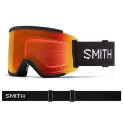 Smith Squad XL Goggle -Burton shop fw21 smith squadxl black red goggle