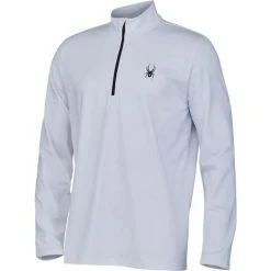 Spyder Men's Prospect Zip T-Neck -Burton shop fw22 191266 100 a