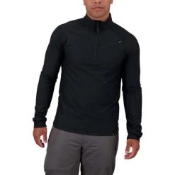 Obermeyer Men's Flex 1/4 Zip -Burton shop fw22 2901316009 s01 modfrt