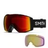 Smith I/O Goggle -Burton shop fw22 io blk sun red mir m006382qj996k