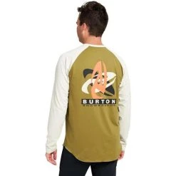 Burton Men's Roadie Base Layer Tech T-Shirt - 2023 Model -Burton shop fw22 roadie tech tshirt martiniolive back