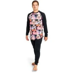 Burton Men's Roadie Base Layer Tech T-Shirt - 2023 Model -Burton shop fw22 roadie tech tshirt skeletonkey full