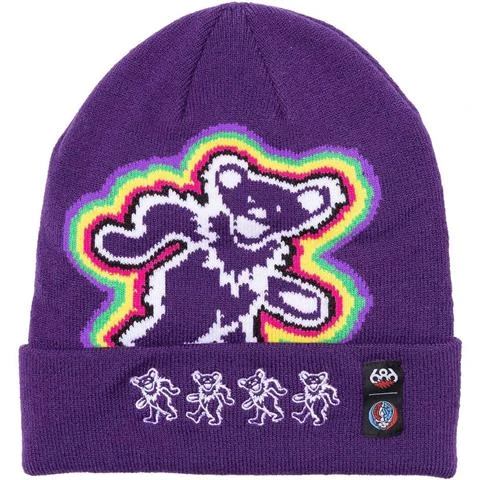 686 Men's Grateful Dead Knit Beanie 4 686 Men's Grateful Dead Knit Beanie - Image 2