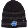 686 Men's NASA Knit Beanie -Burton shop fw23 686 nasaknitbeanie blackreflective