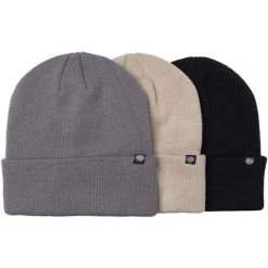 686 Standard Roll Up Beanie 3 Pk -Burton shop fw23 686 standardrollupbeanie3pk neutralpack 1