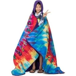 686 Waterproof Hooded Puffer Blanket -Burton shop fw23 686 waterproofhoodedpufferblanket gratefuldeadpurpletiedye 6