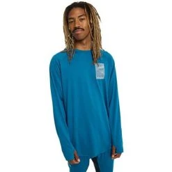 Burton Men's Roadie Base Layer Tech T-Shirt 13 Burton Men's Roadie Base Layer Tech T-Shirt -Burton shop fw23 burton mensroadiebaselayertechtshirt lyonsblue 2