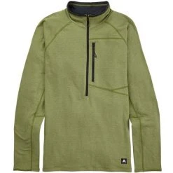 Burton Men's Stockrun Grid Half-Zip Fleece