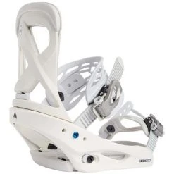 Burton Women's Scribe Re:Flex Snowboard Bindings -Burton shop fw23 burton womensscribereflexsnowboardbindings stoutwhite 2