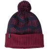 Patagonia Powder Town Beanie -Burton shop fw23 patagonia powdertownbeanie evergreengrowthwaxred
