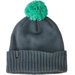 Patagonia Powder Town Beanie -Burton shop fw23 patagonia powdertownbeanie plumegrey