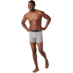 Smartwool Men's Merino 150 Boxer Brief - 2023 Model -Burton shop fw23 smartwool mensmerino150boxerbriefboxed ligthgrayheathe 2