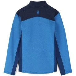 Spyder Men's Encore Half Zip Fleece Jacket -Burton shop fw23 spyder mensencorehalfzipfleecejacket collegiate 2