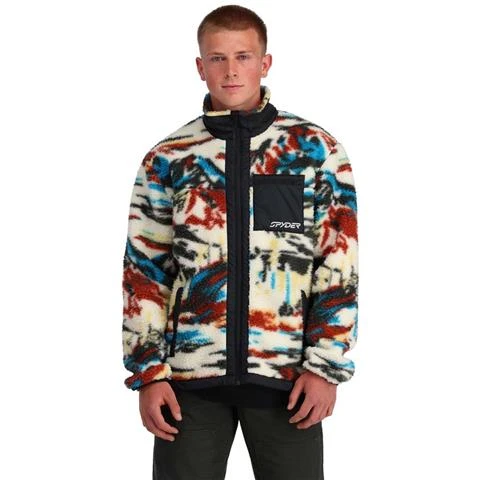 Spyder Men's Sherman Sherpa Fleece Full Zip 5 Spyder Men's Sherman Sherpa Fleece Full Zip - Image 3