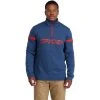 Spyder Men's Speed Half Zip Fleece Jacket -Burton shop fw23 spyder mensspeedhalfzipfleecejacket abyssvolcano 1