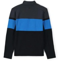 Spyder Men's Speed Half Zip Fleece Jacket -Burton shop fw23 spyder mensspeedhalfzipfleecejacket blackcollegiate 2