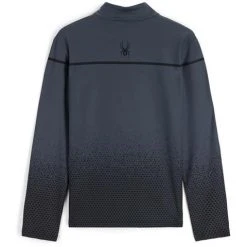 Spyder Men's Spirit Of '78 Zip T-Neck -Burton shop fw23 spyder mensspiritof78ziptneck fadedgeoebony 2