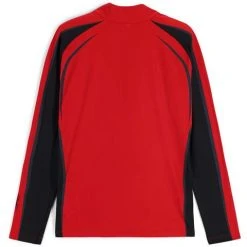 Spyder Men's Throwback Lightweight Zip T-Neck -Burton shop fw23 spyder mensthrowbacklightweightziptneck volcano 2