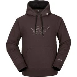 Volcom Men's D.I. Fleece -Burton shop fw23 volcom mensdifleece brown 1