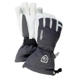 Hestra Army Leather Heli Ski Glove -Burton shop grey hestra army leather heli gloves men s 54283