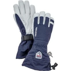 Hestra Army Leather Heli Ski Glove -Burton shop hestra army leather heli glove mens navy
