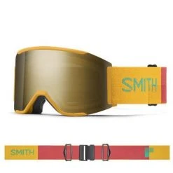 Smith Squad MAG Goggle -Burton shop smi squad mag saffron sun blk gold m0043106w99mn