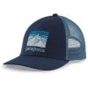 Patagonia Line Logo Ridge LoPro Trucker Hat -Burton shop wbf2123 38285 nena